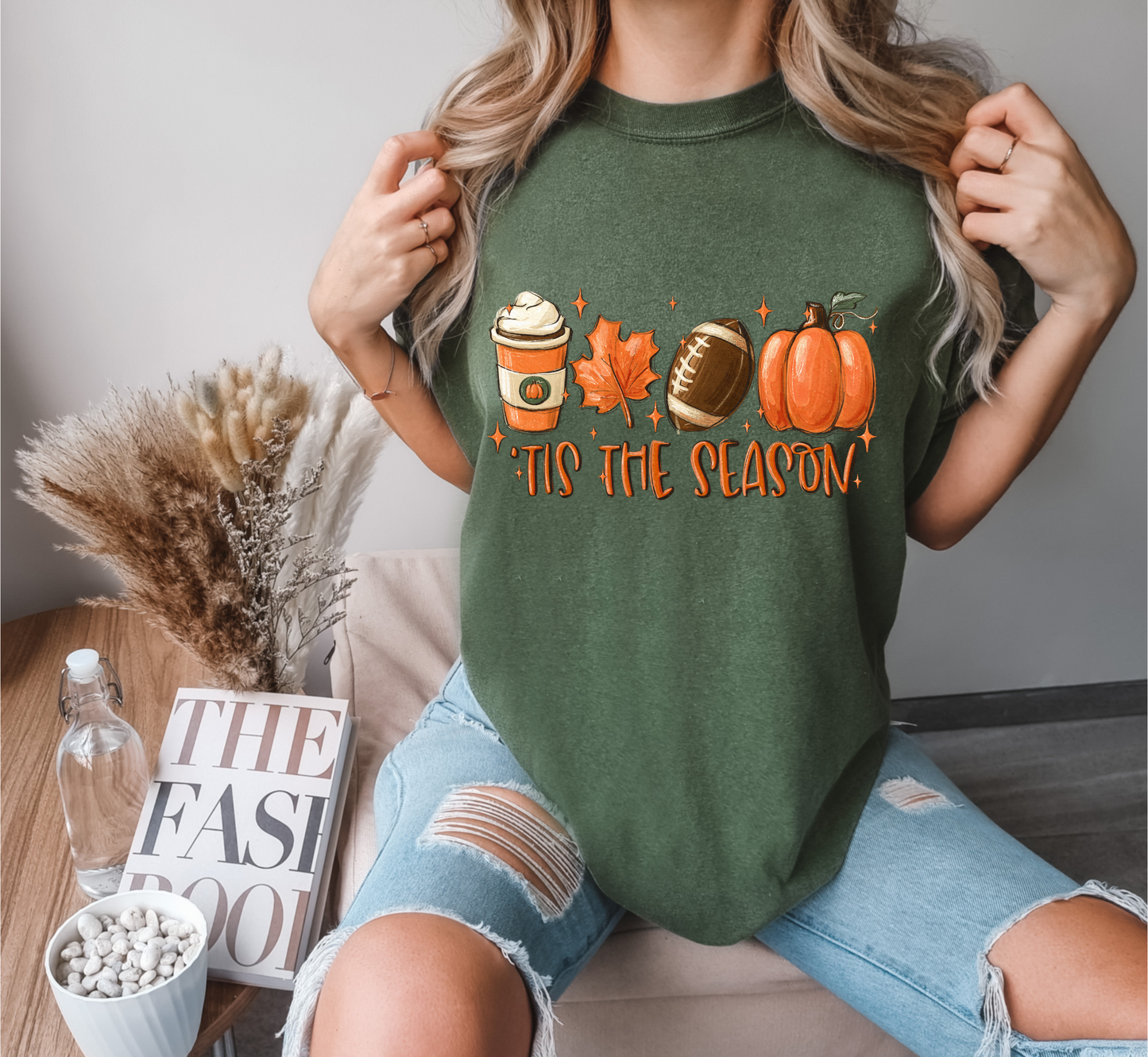 Adult Fall Tis The Season Short Sleeve Tee