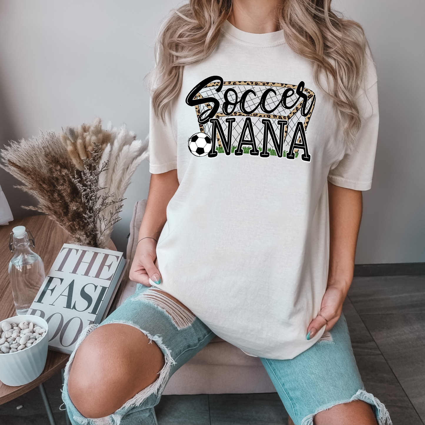 Soccer Nana Adult Short Sleeve Tee