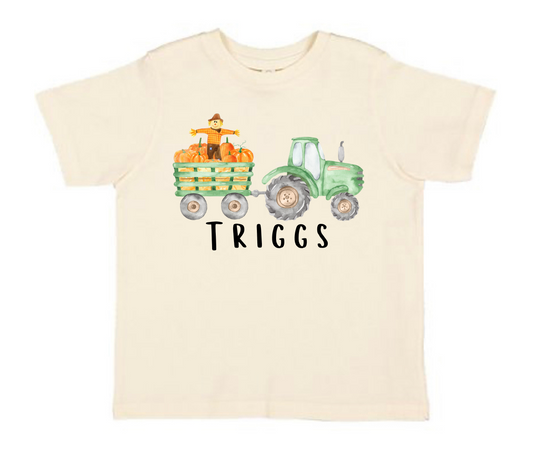 Fall Tractor Tee