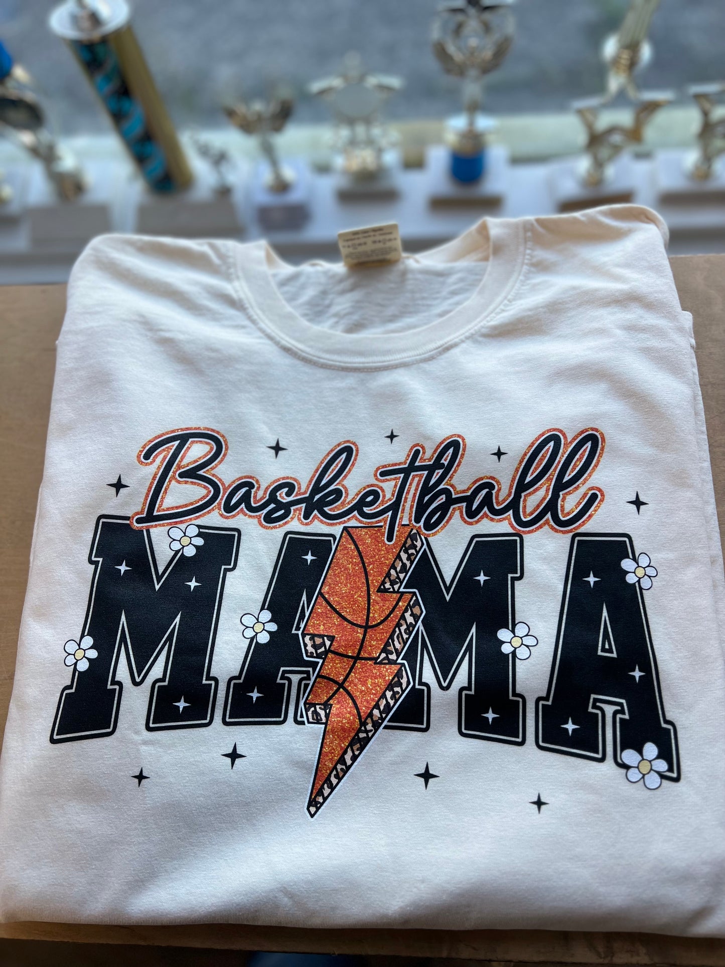 Basketball Mama Long Sleeve Tee