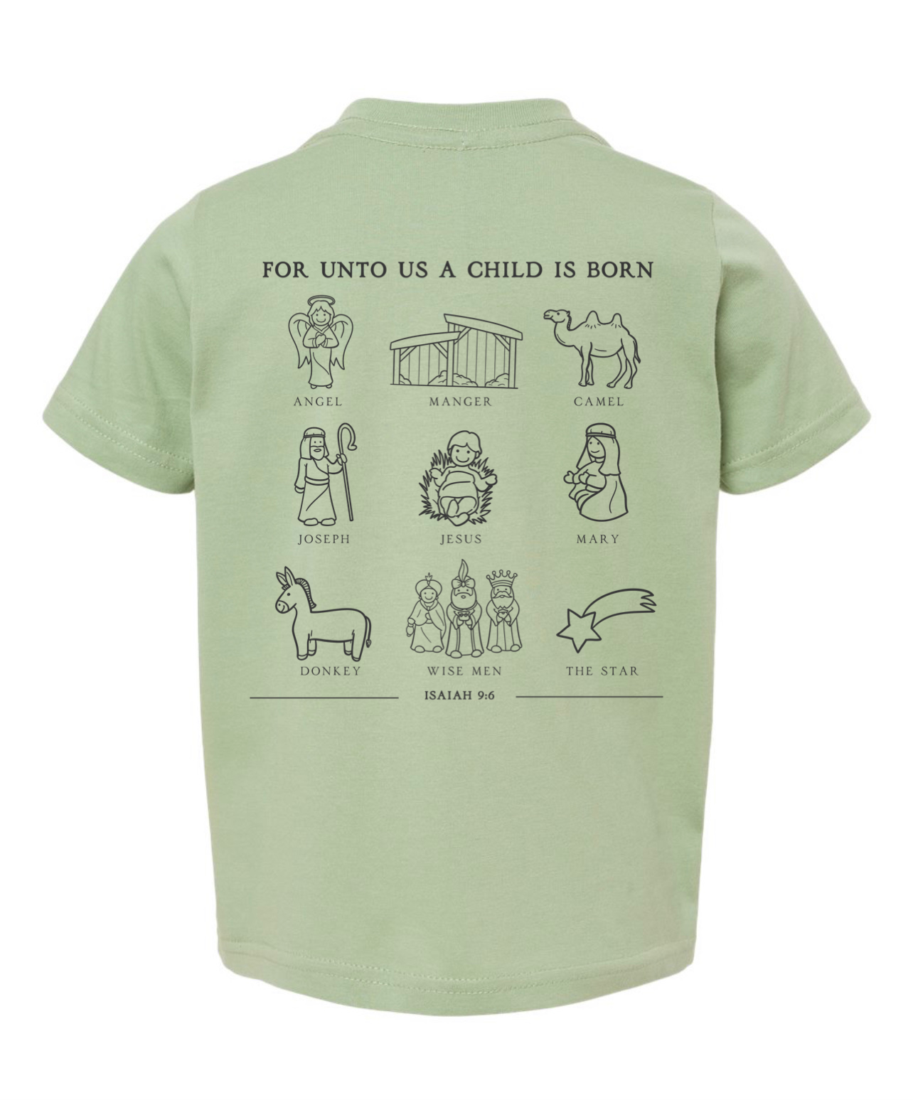 For Unto Us A Child Is Born Youth Tee