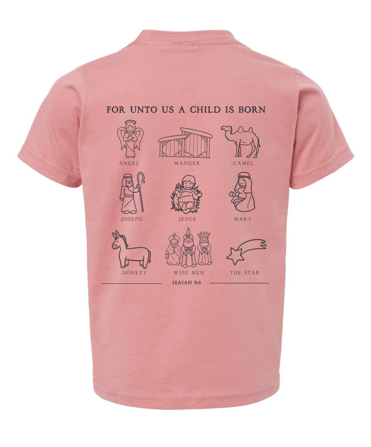 For Unto Us A Child Is Born Youth Tee