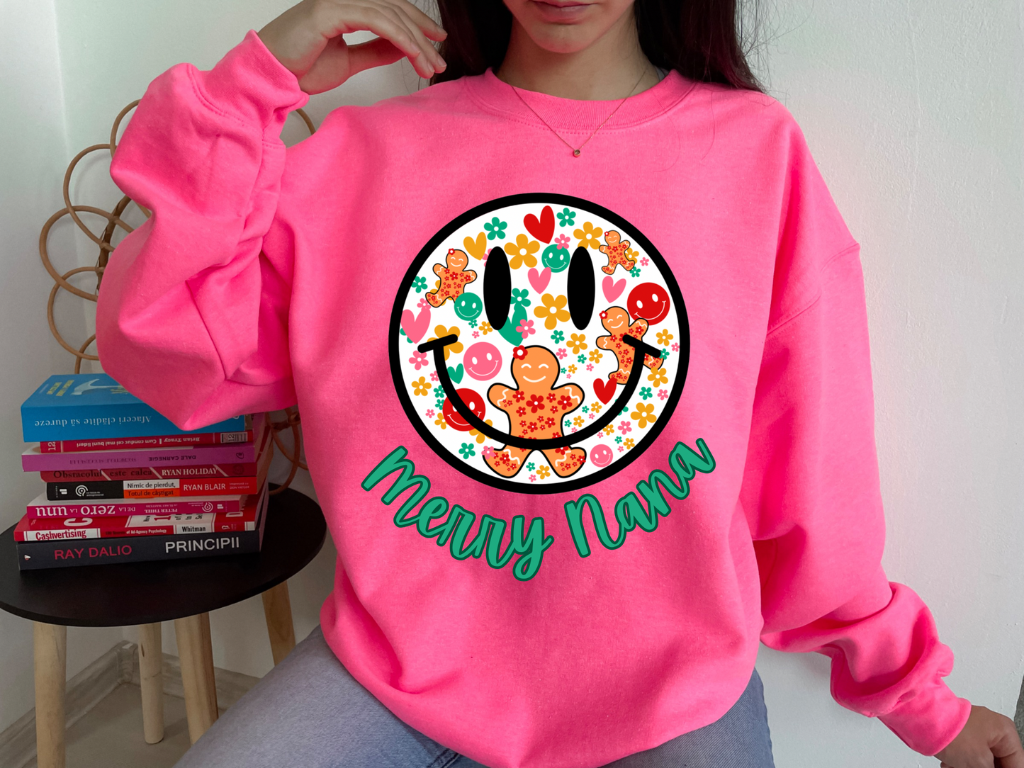 Christmas Smiley Sweatshirt