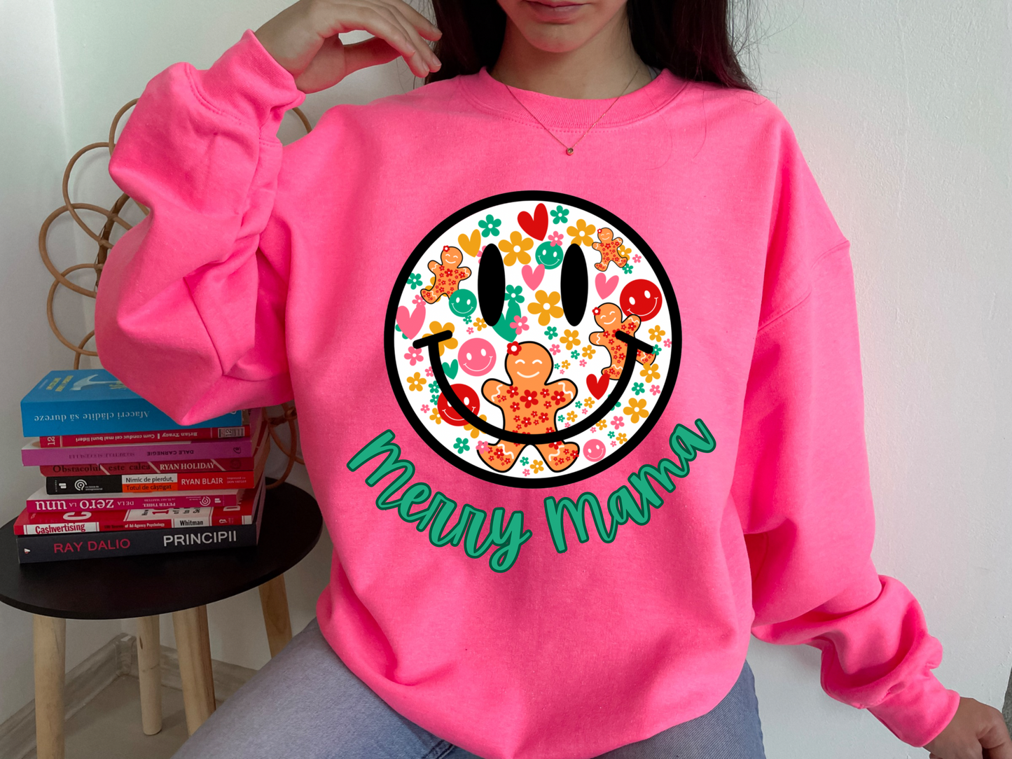 Christmas Smiley Sweatshirt