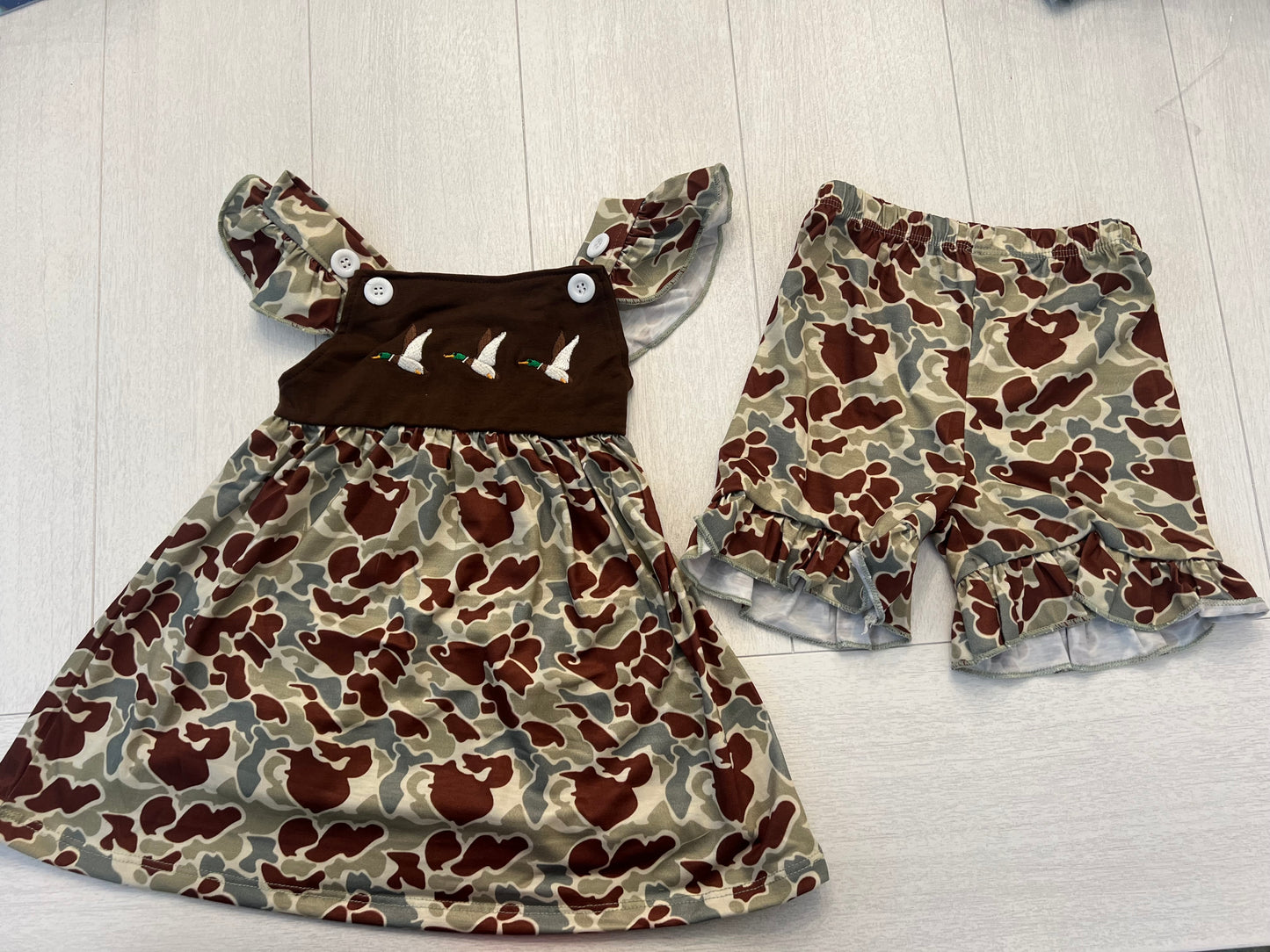 Camo Mallard Dress Set