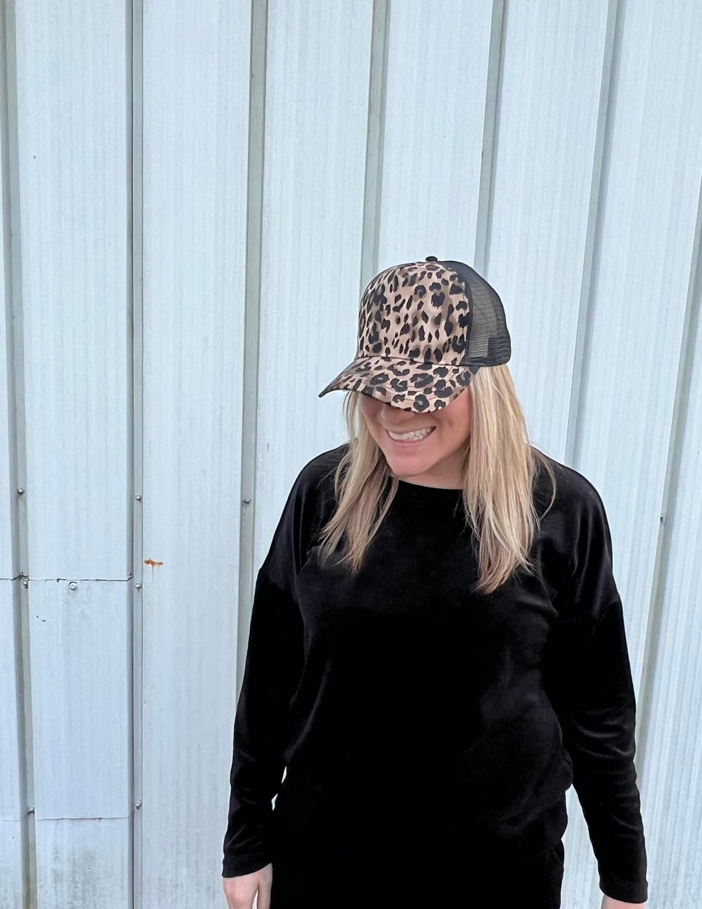 Leopard Trucker Hat