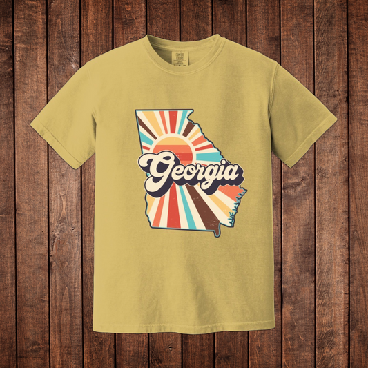 Adult Georgia State Short Sleeve Tee