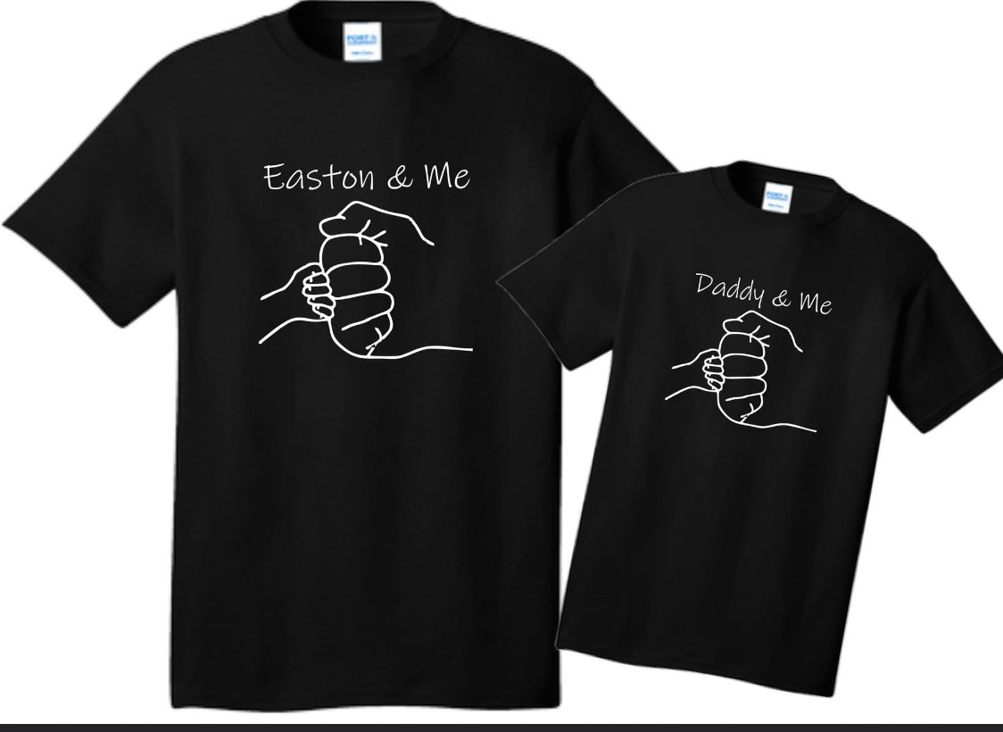 “Daddy and Me” youth shirt