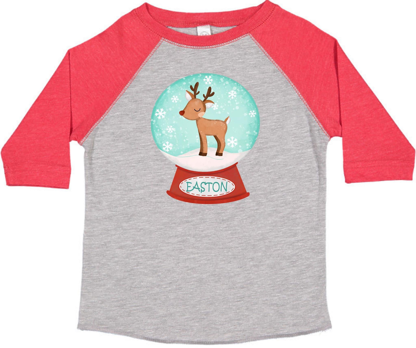 Snow Globe Raglan Tee