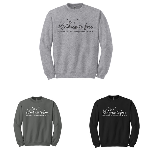 Kindness is Free Crewneck Sweatshirt