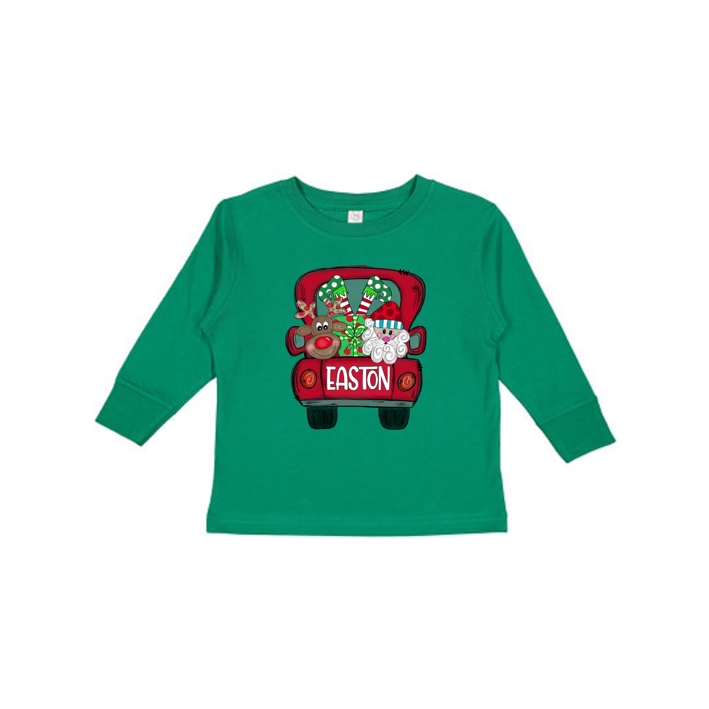 Christmas Truck Long Sleeve Tee