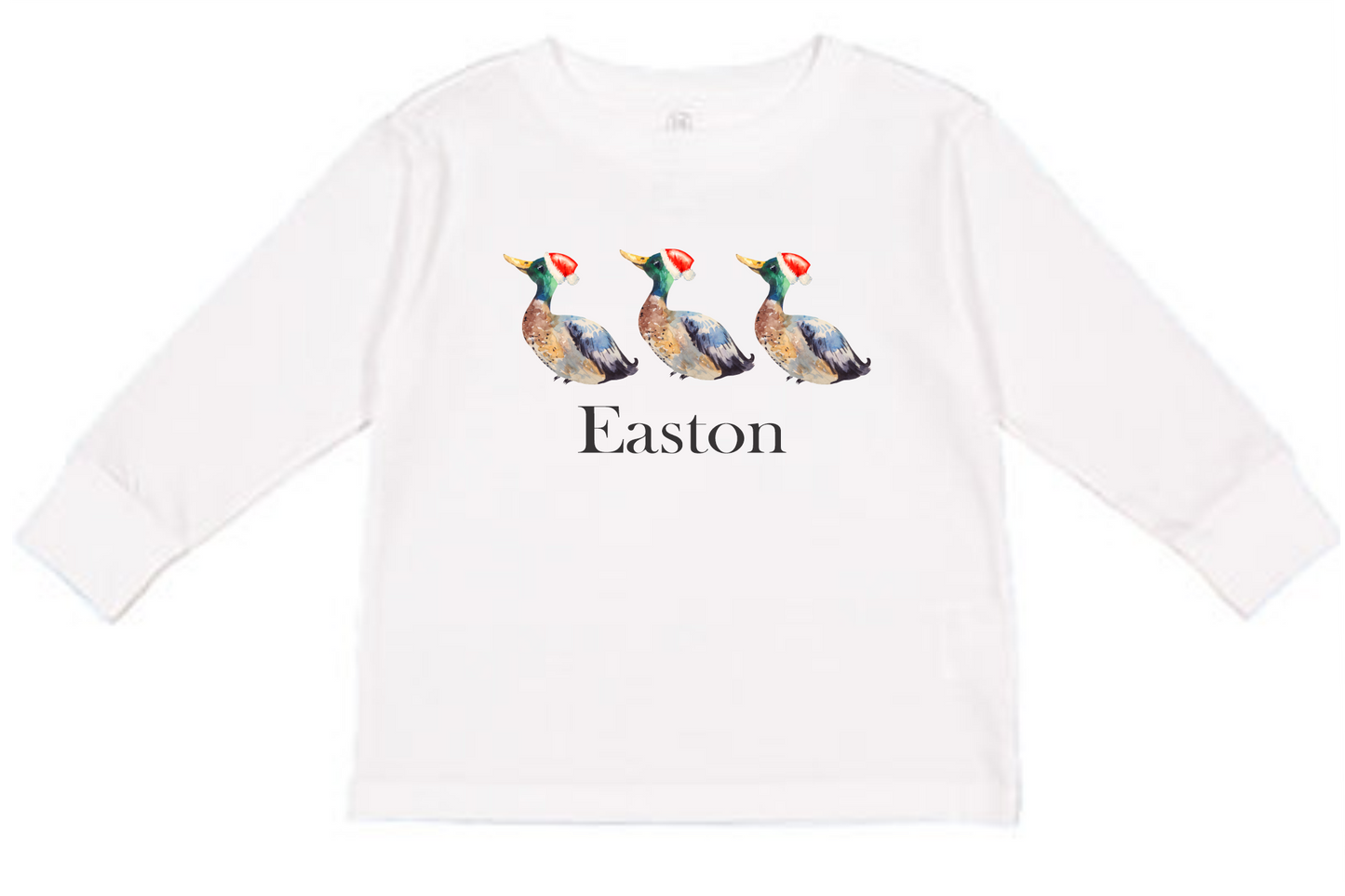 Christmas Ducks Long Sleeve Tee